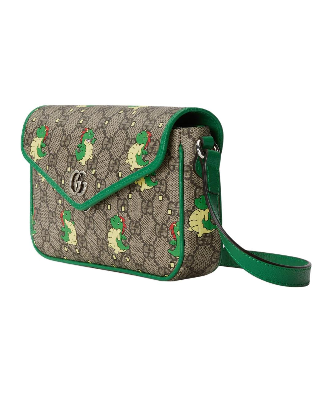 GUCCI Зеленая сумка через плечо, фото 2