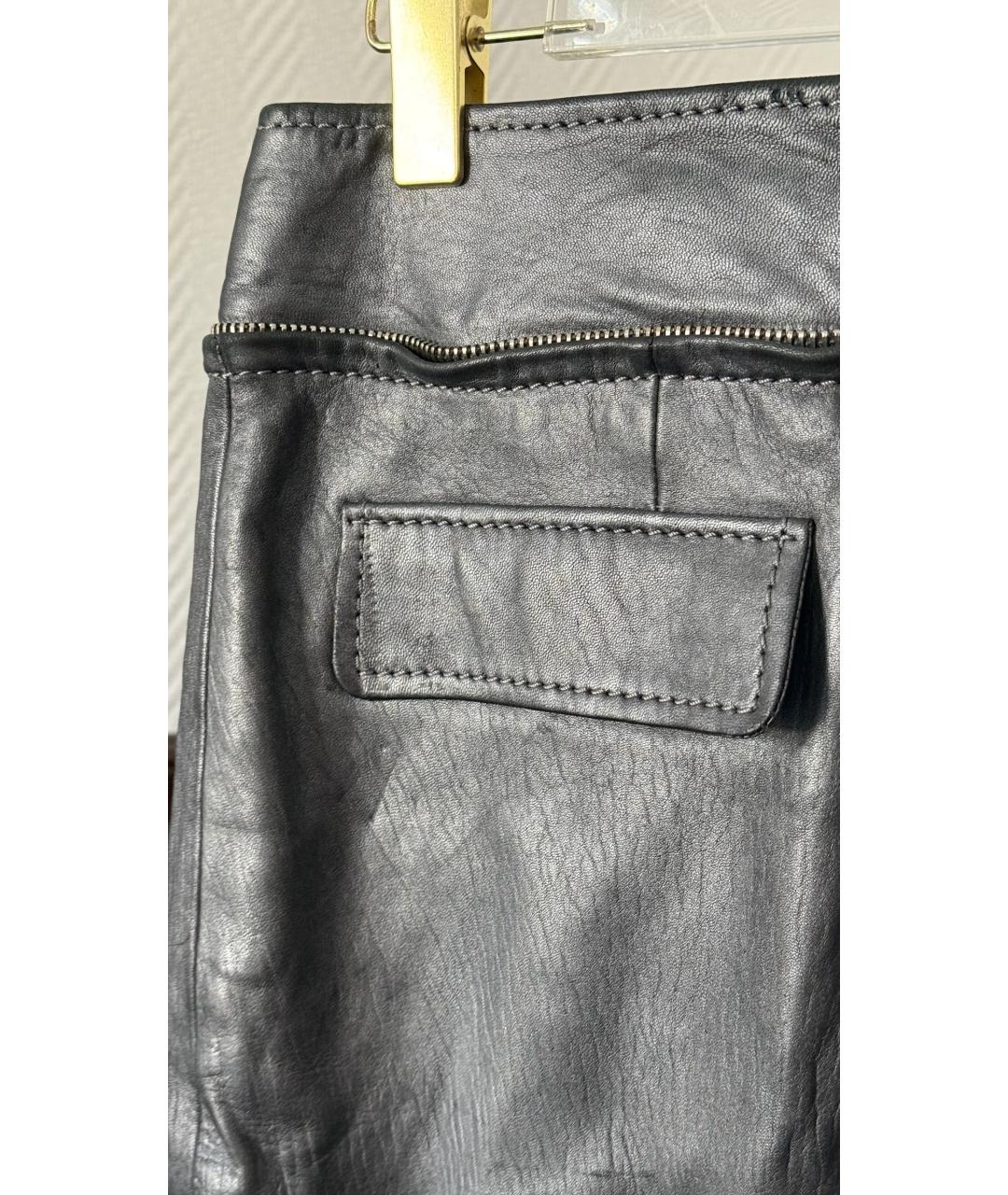 LOUIS VUITTON Черные прямые брюки, фото 3