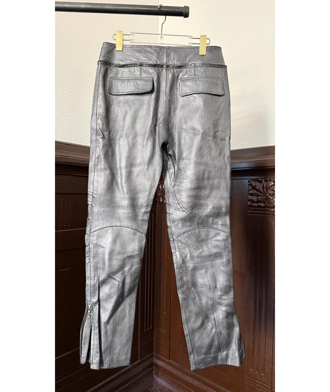 LOUIS VUITTON Черные прямые брюки, фото 2