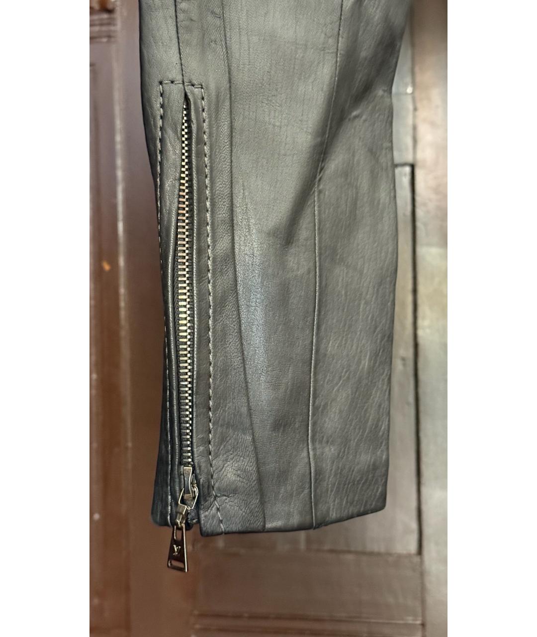 LOUIS VUITTON Черные прямые брюки, фото 4