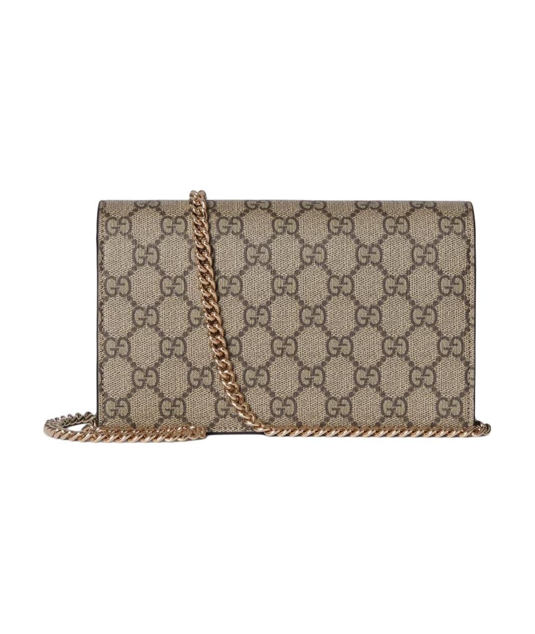 GUCCI Бежевый кошелек, фото 4