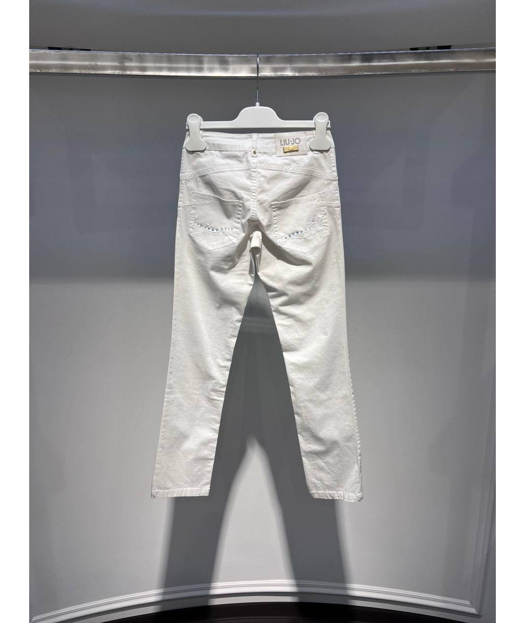 LIU JO Белые хлопковые брюки и шорты, фото 3