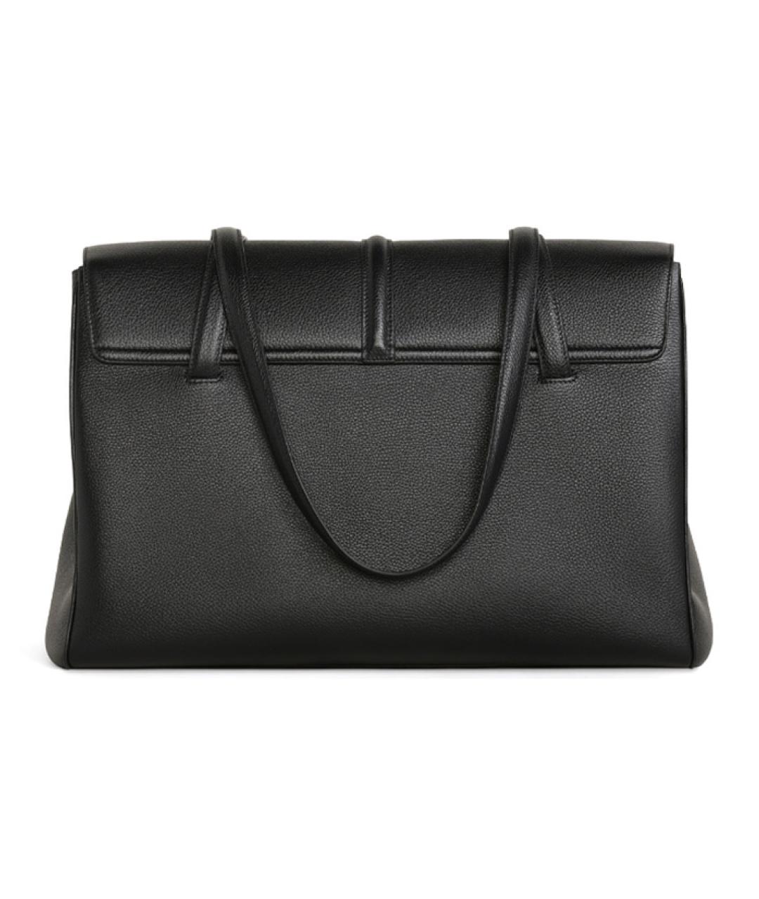 CELINE Черная кожаная сумка через плечо, фото 5