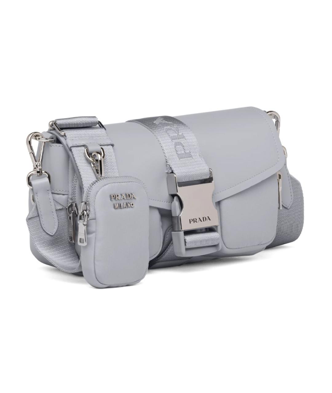 PRADA Серая сумка через плечо, фото 2