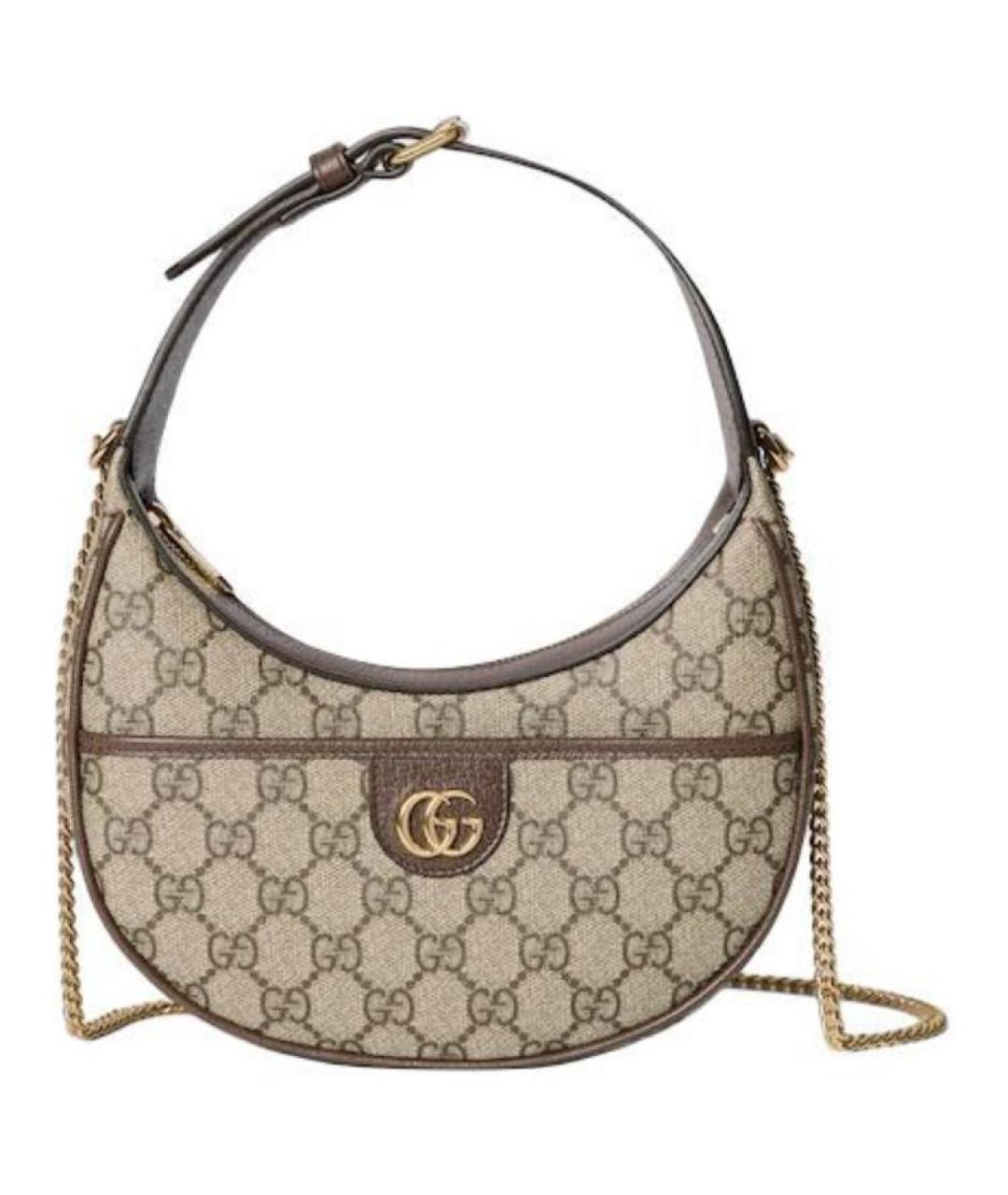 GUCCI Коричневая сумка через плечо, фото 4