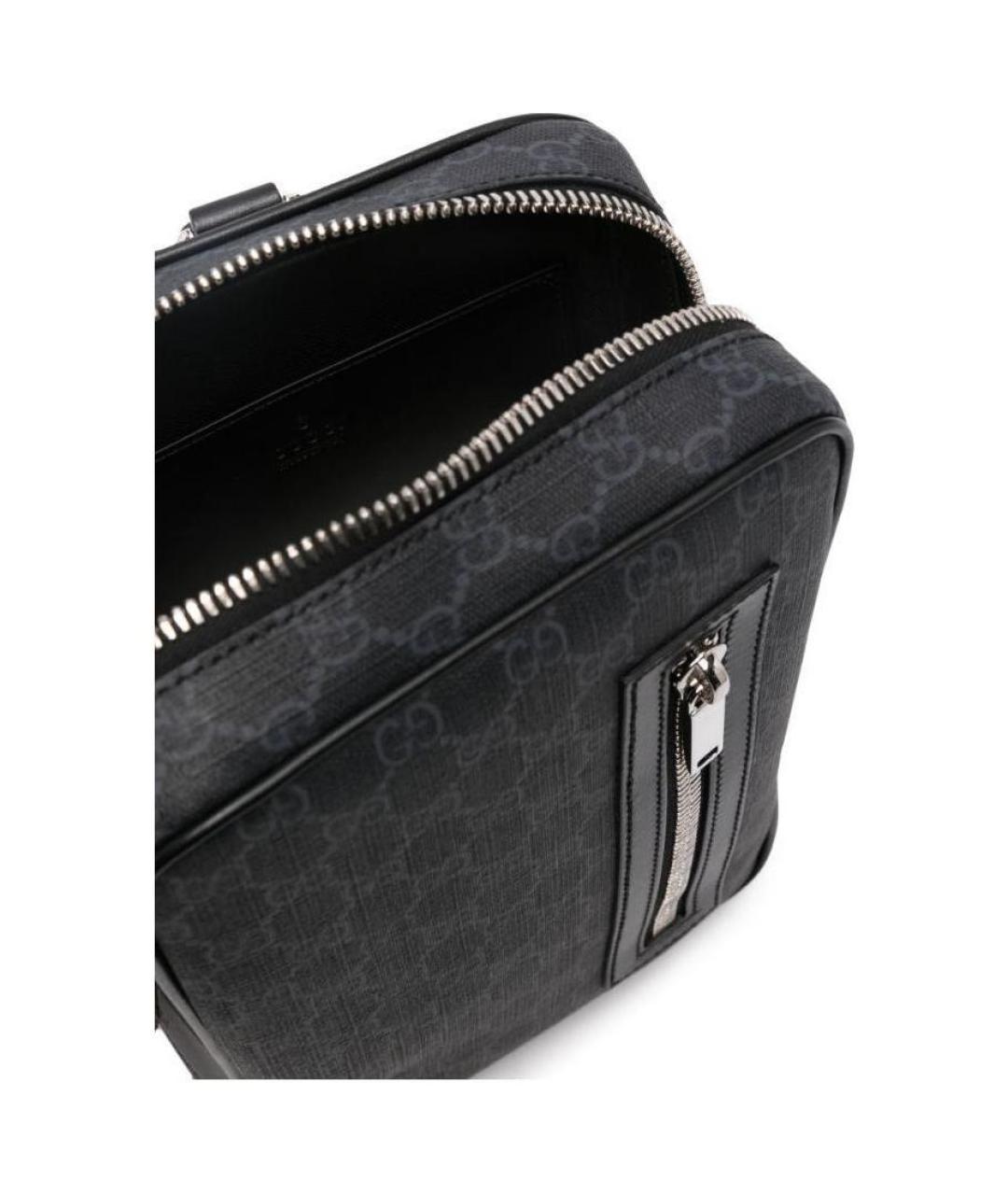 GUCCI Черная сумка на плечо, фото 4