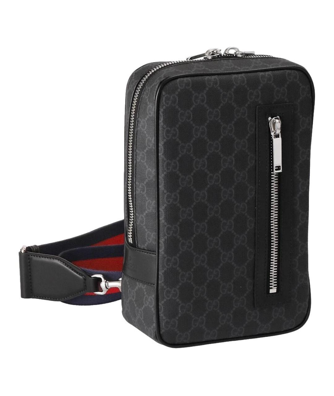 GUCCI Черная сумка на плечо, фото 2