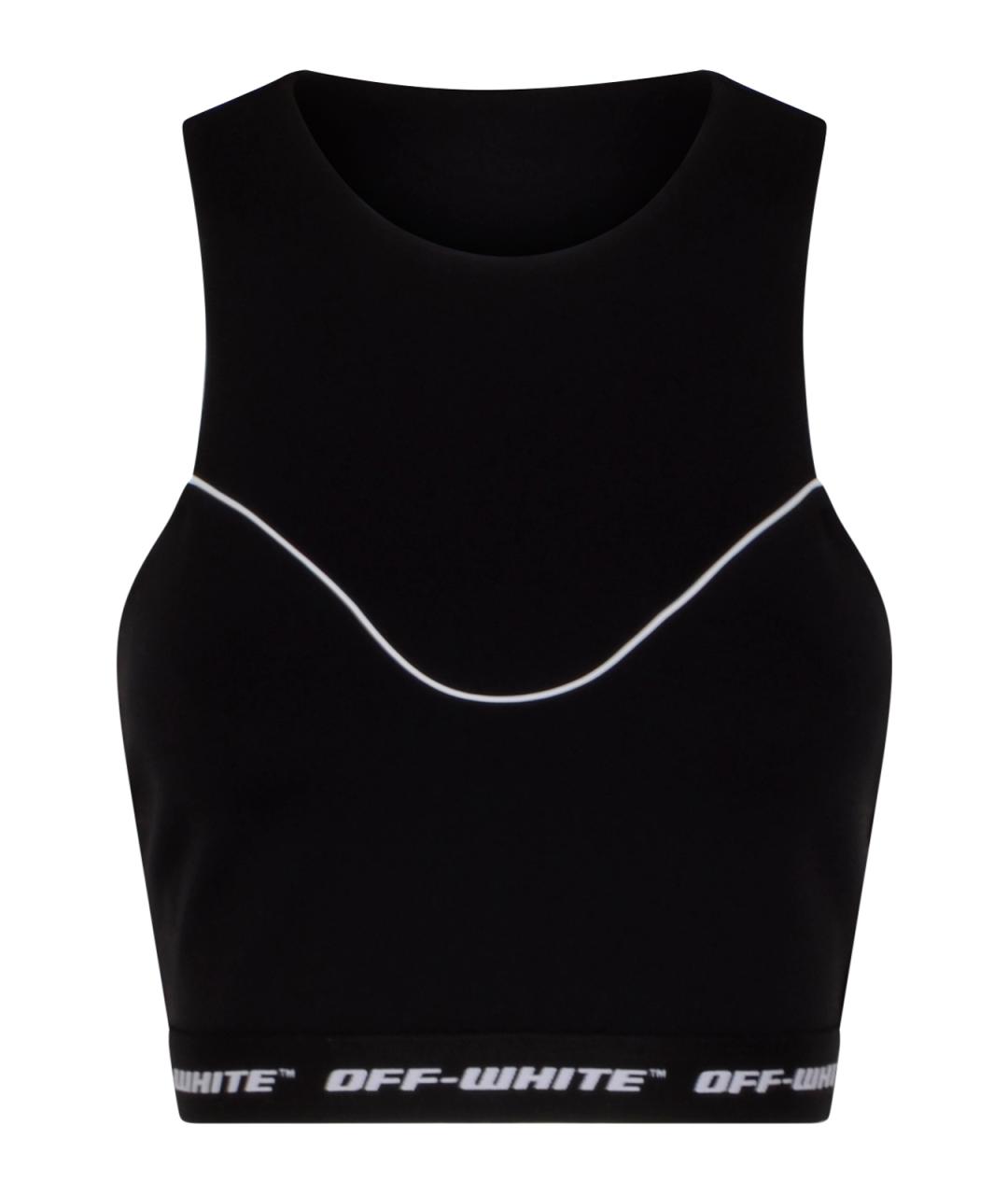 OFF-WHITE Черная майка, фото 1