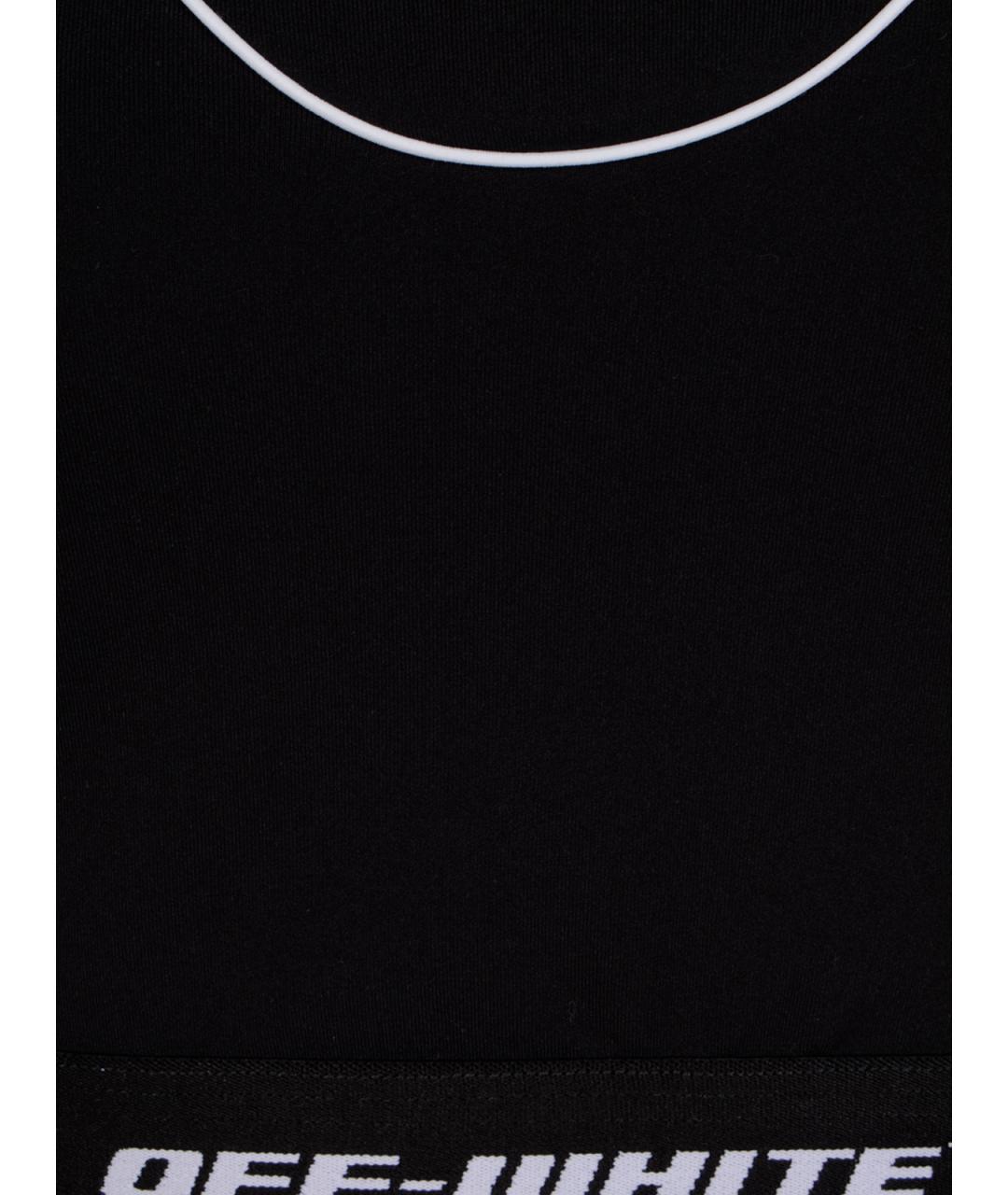 OFF-WHITE Черная майка, фото 3