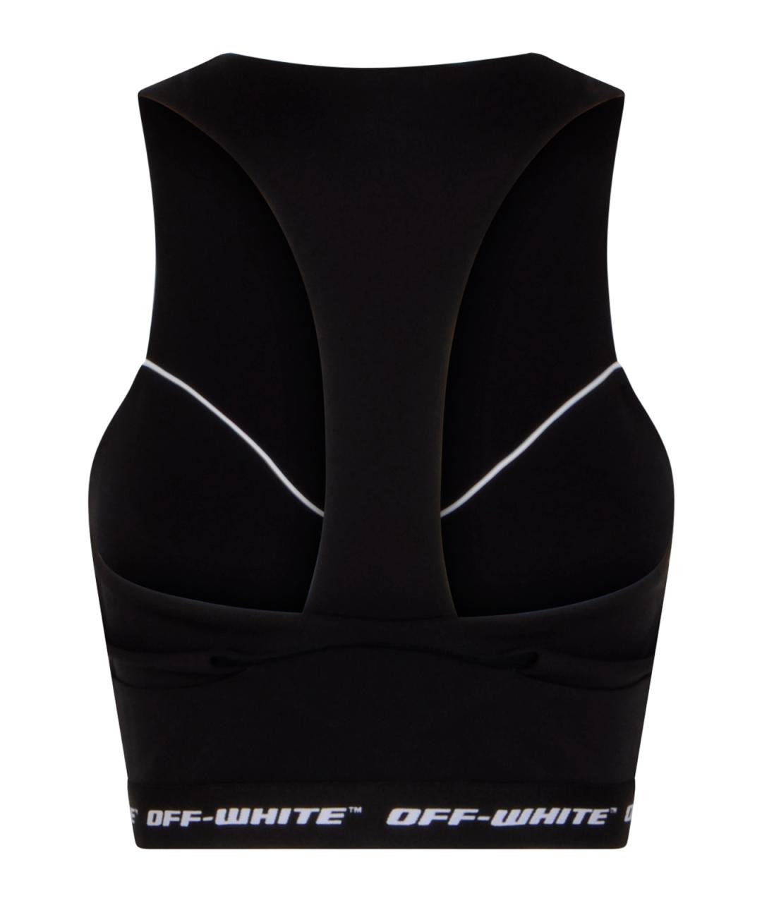 OFF-WHITE Черная майка, фото 2