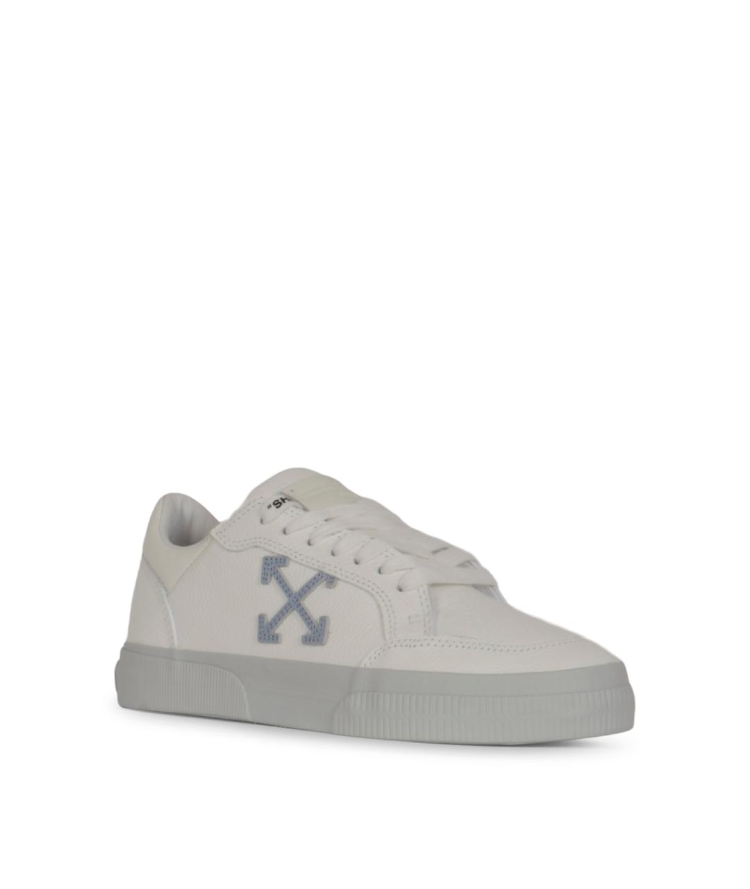 OFF-WHITE Белые кроссовки, фото 2