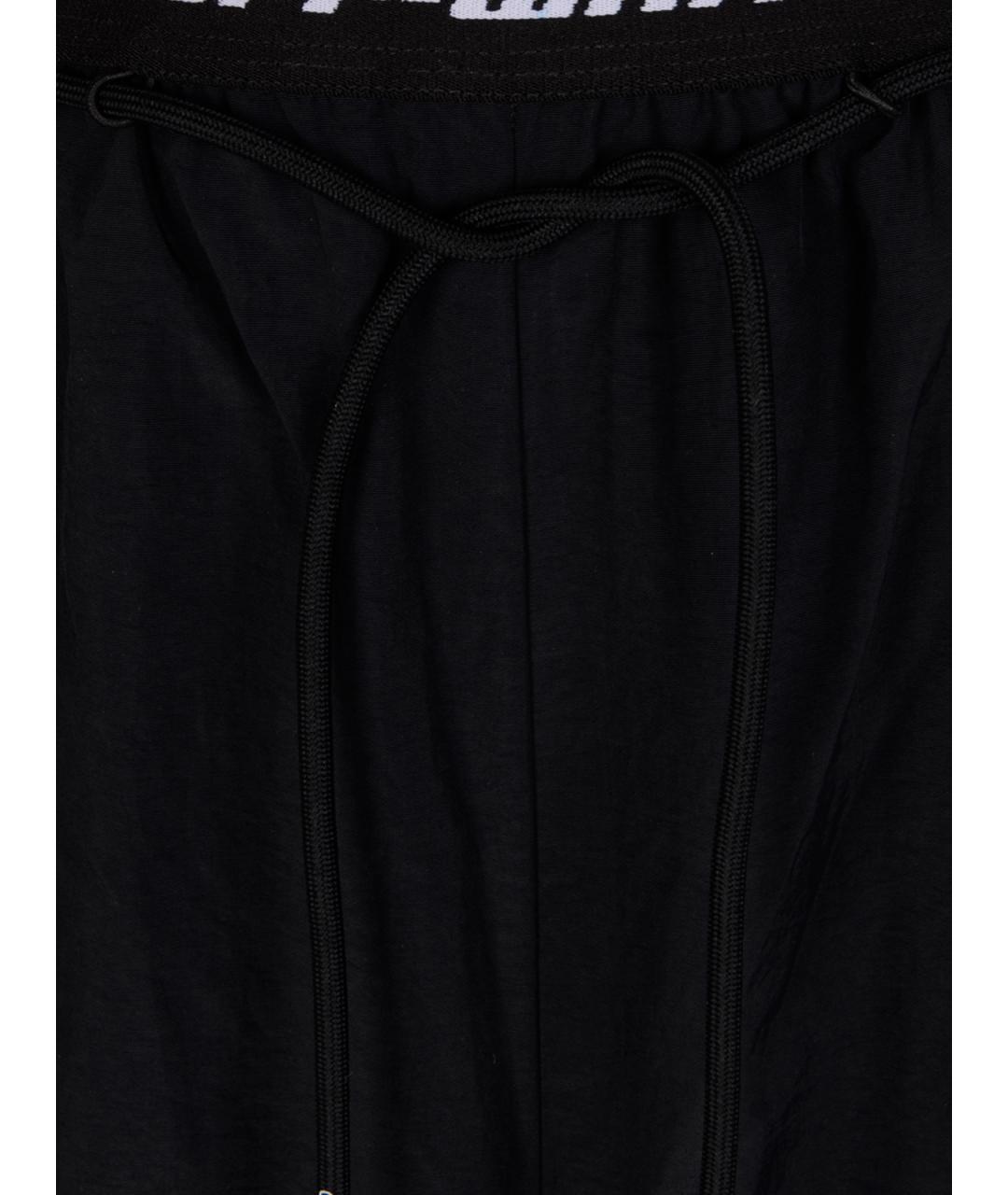 OFF-WHITE Черные прямые брюки, фото 3