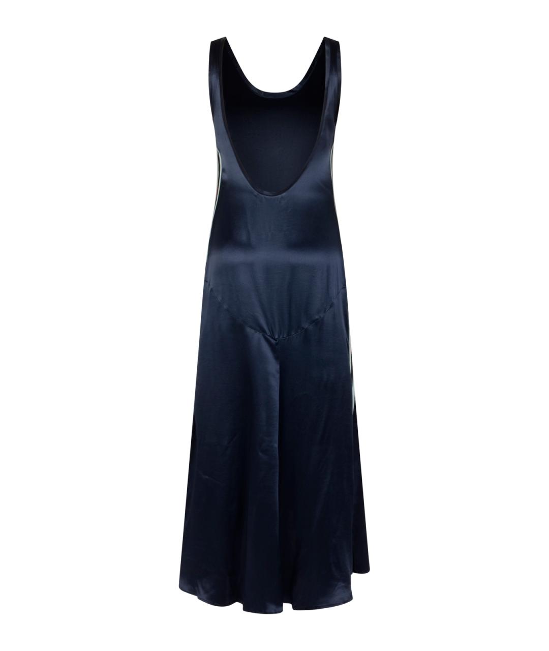 OFF-WHITE Синее повседневное платье, фото 2