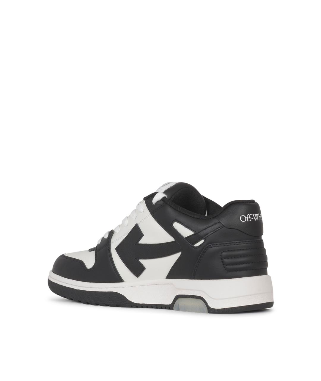 OFF-WHITE Мульти кожаные низкие кроссовки / кеды, фото 3