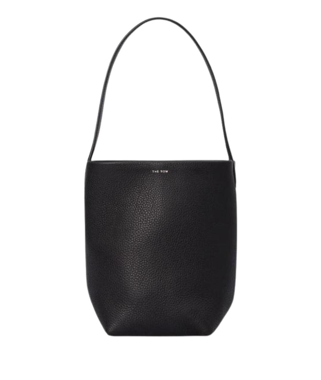 THE ROW Черная кожаная сумка через плечо, фото 1