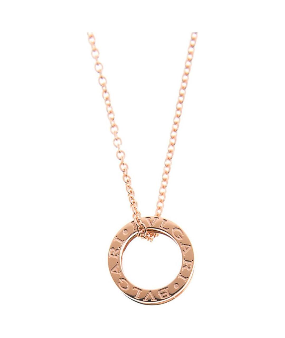 BVLGARI Золотое колье из розового золота, фото 1