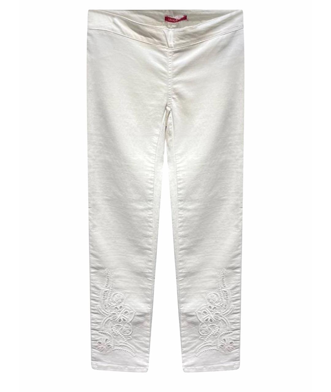 LIU JO Белые хлопковые брюки и шорты, фото 1