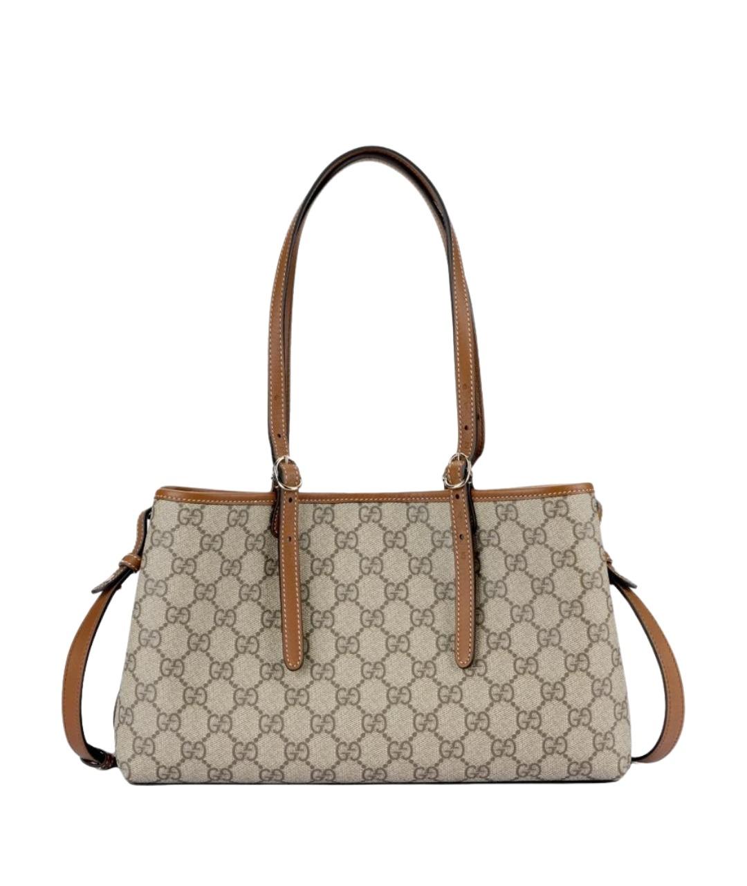 GUCCI Коричневая сумка через плечо, фото 1