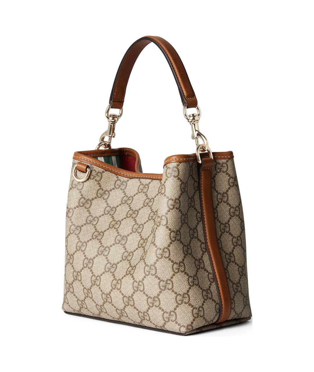 GUCCI Коричневая сумка через плечо, фото 3