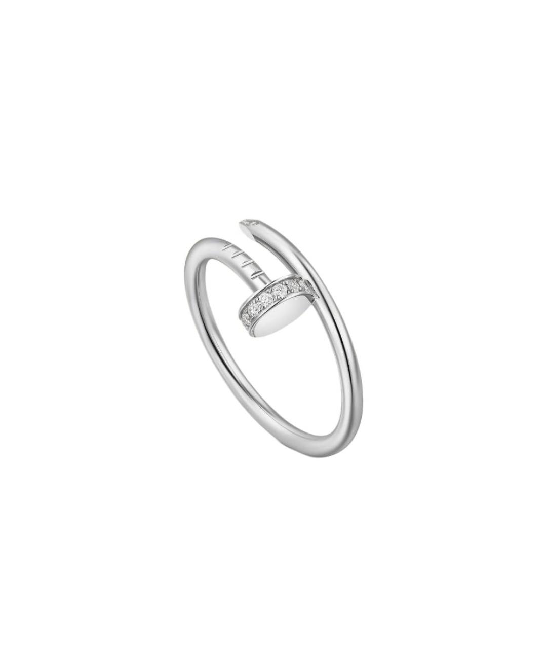 CARTIER Серебряное кольцо из белого золота, фото 4