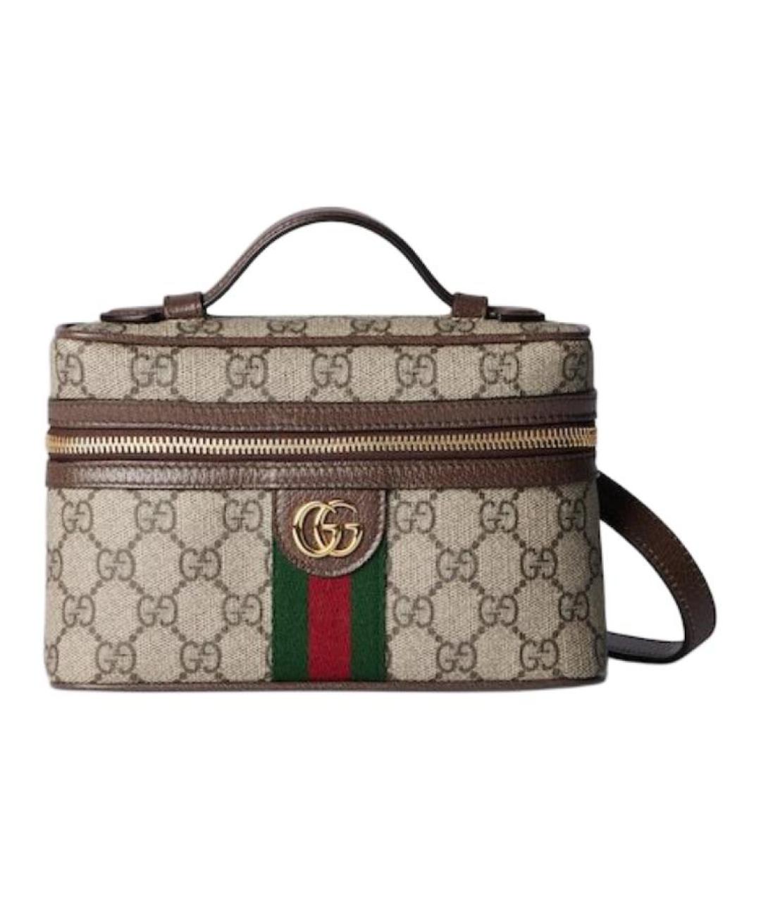 GUCCI Коричневая сумка через плечо, фото 1