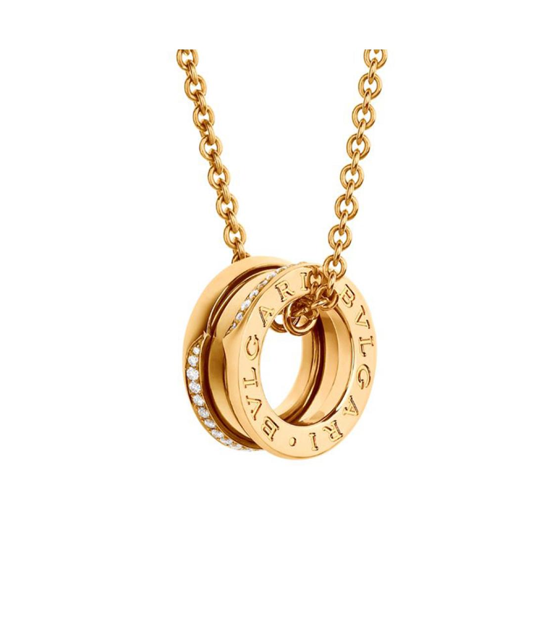 BVLGARI Золотое колье из желтого золота, фото 1