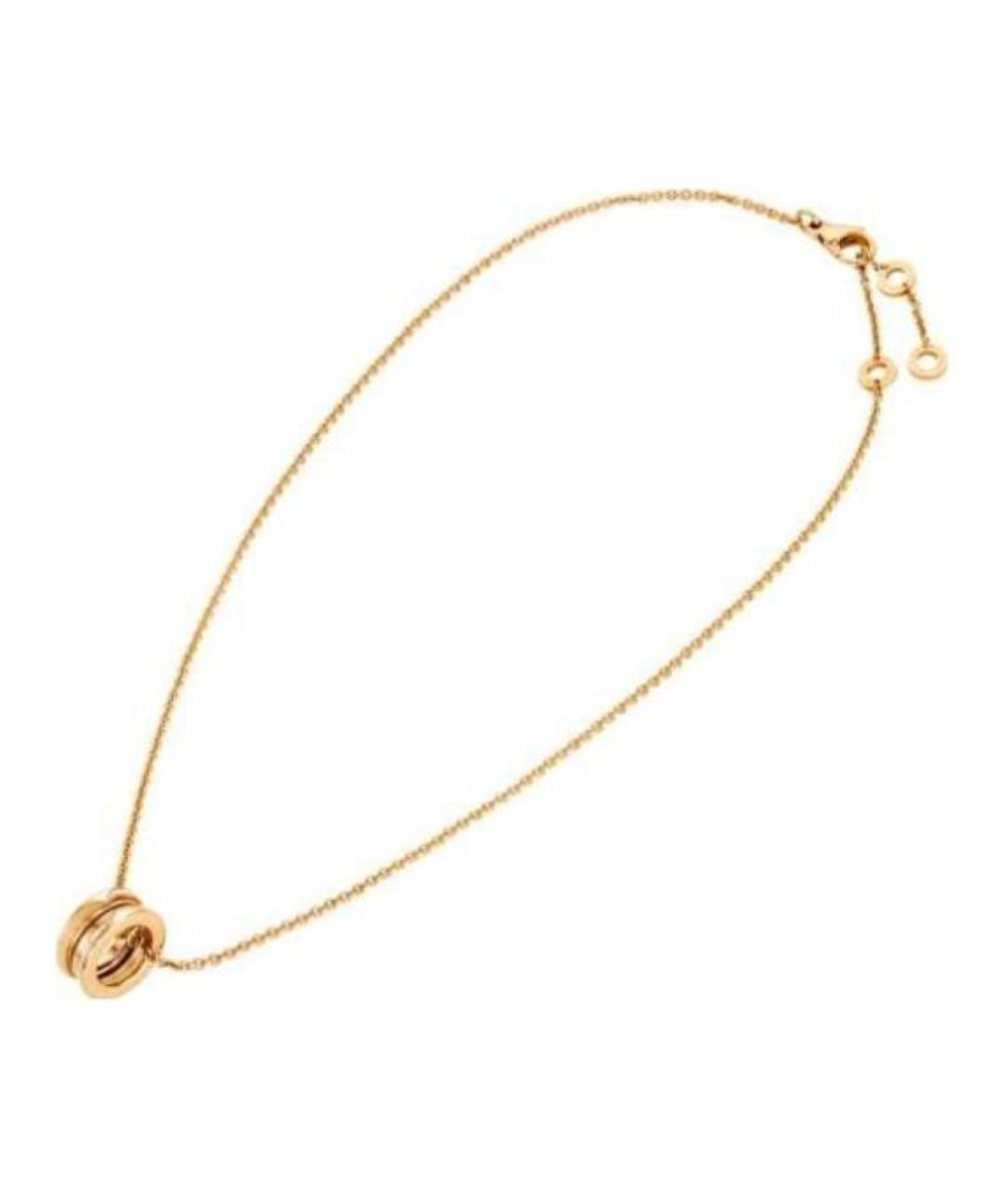 BVLGARI Золотое колье из желтого золота, фото 2