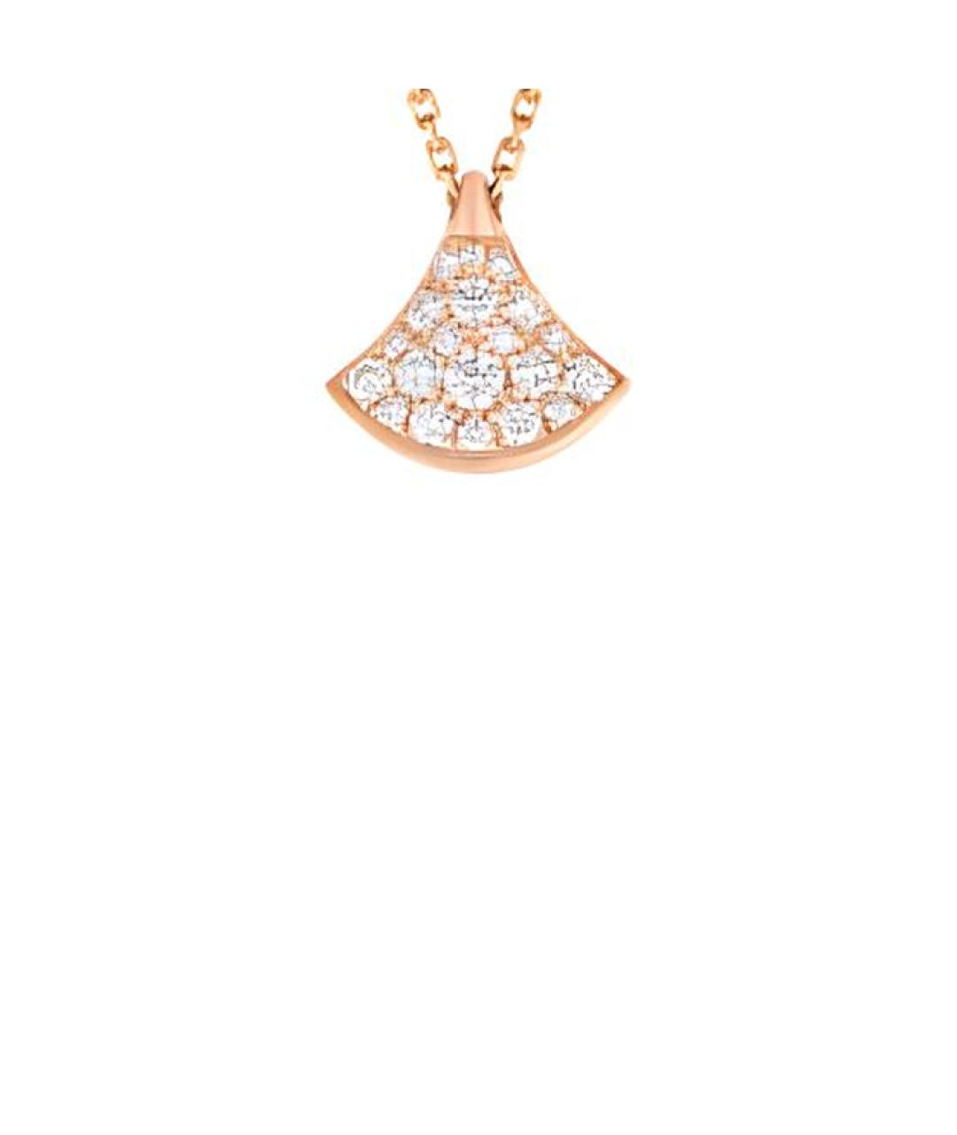 BVLGARI Золотое колье из розового золота, фото 3