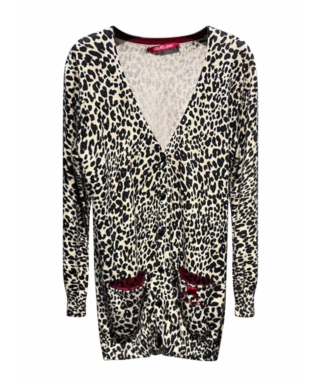 LIU JO Коричневый вискозный детская футболка / топ, фото 1