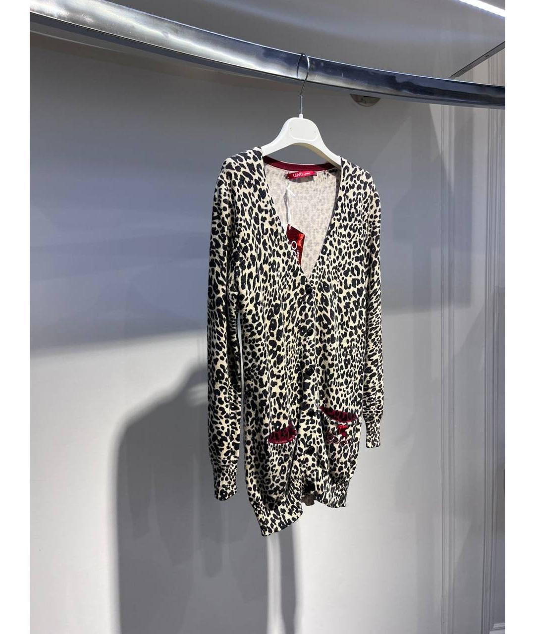 LIU JO Коричневый вискозный детская футболка / топ, фото 2