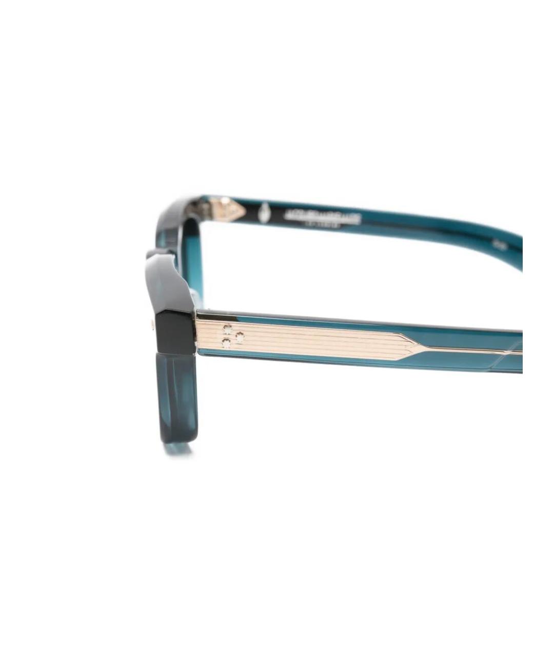 JACQUES MARIE MAGE Синие солнцезащитные очки, фото 3