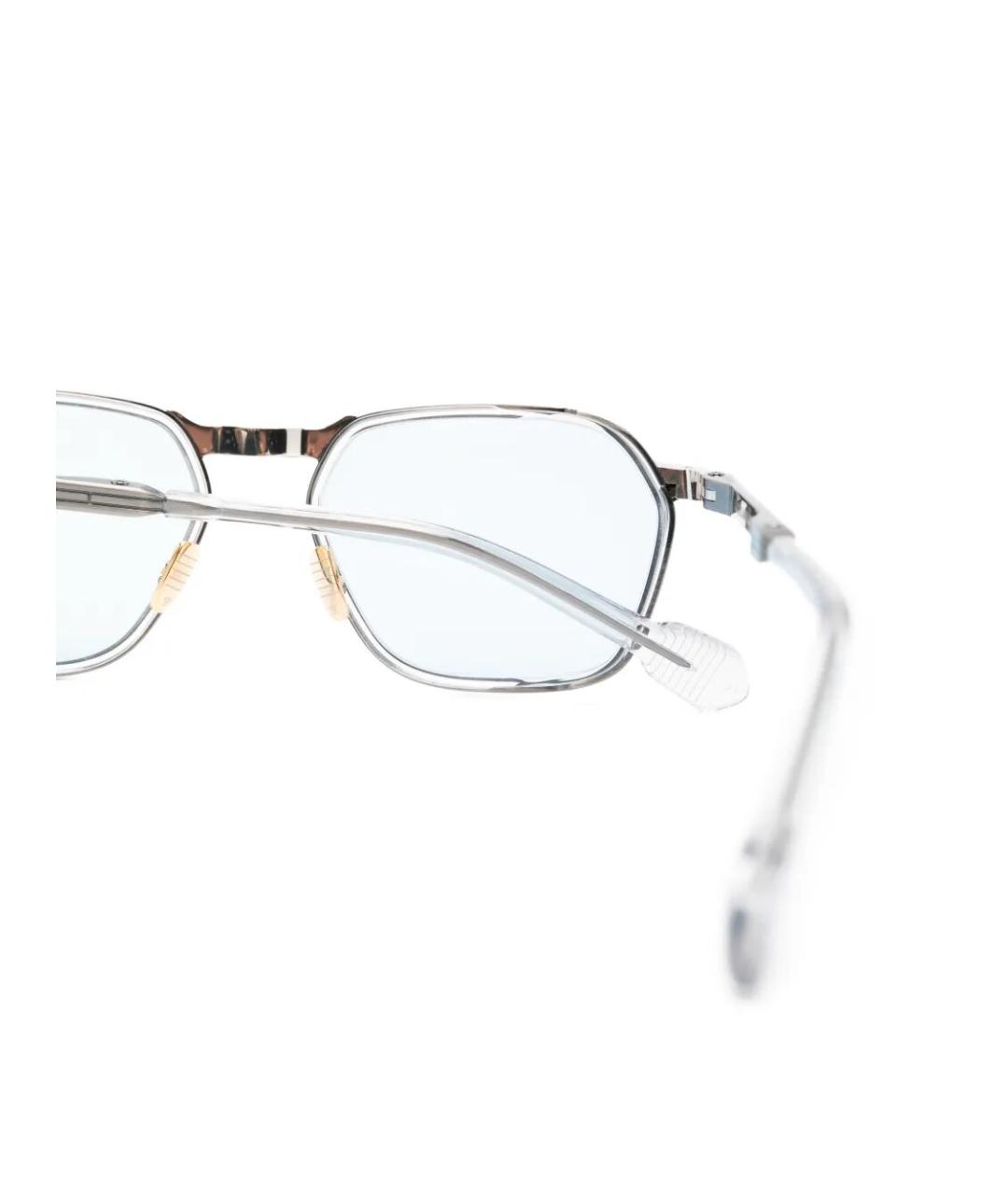 JACQUES MARIE MAGE Металлические солнцезащитные очки, фото 3