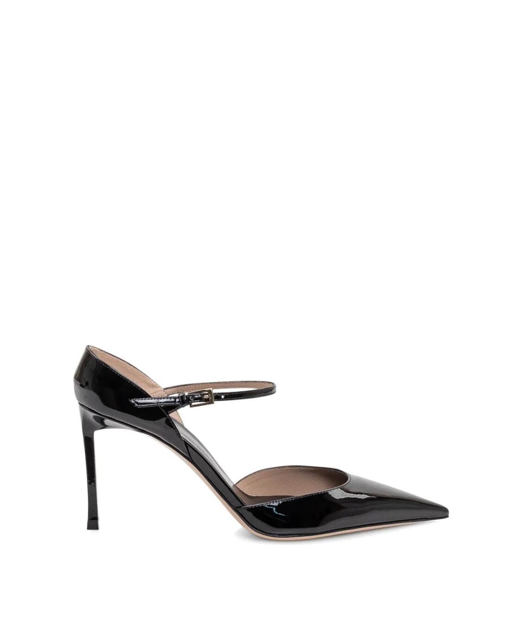 TOM FORD Черные кожаные туфли, фото 1