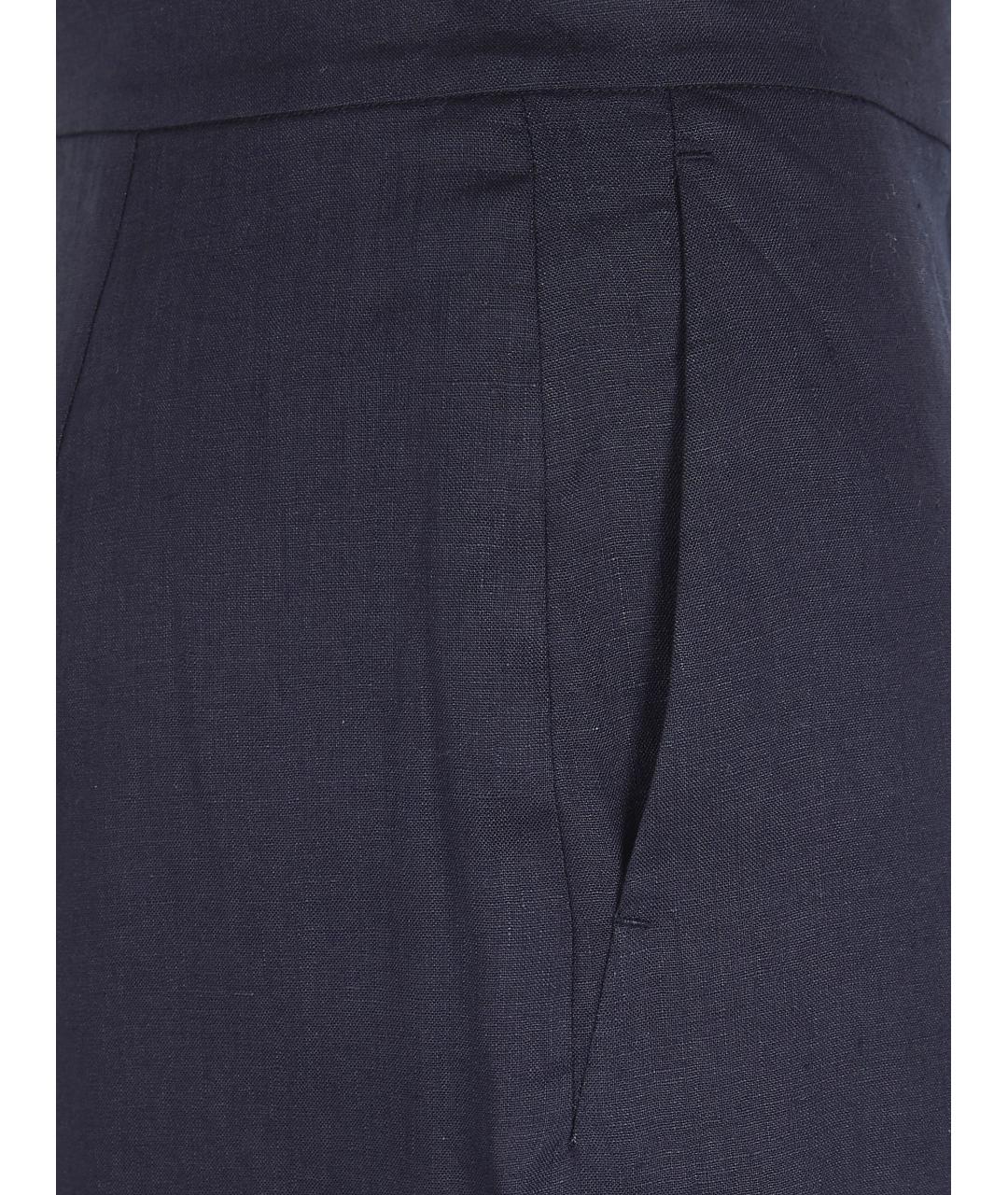 MAX MARA STUDIO Льняные прямые брюки, фото 3