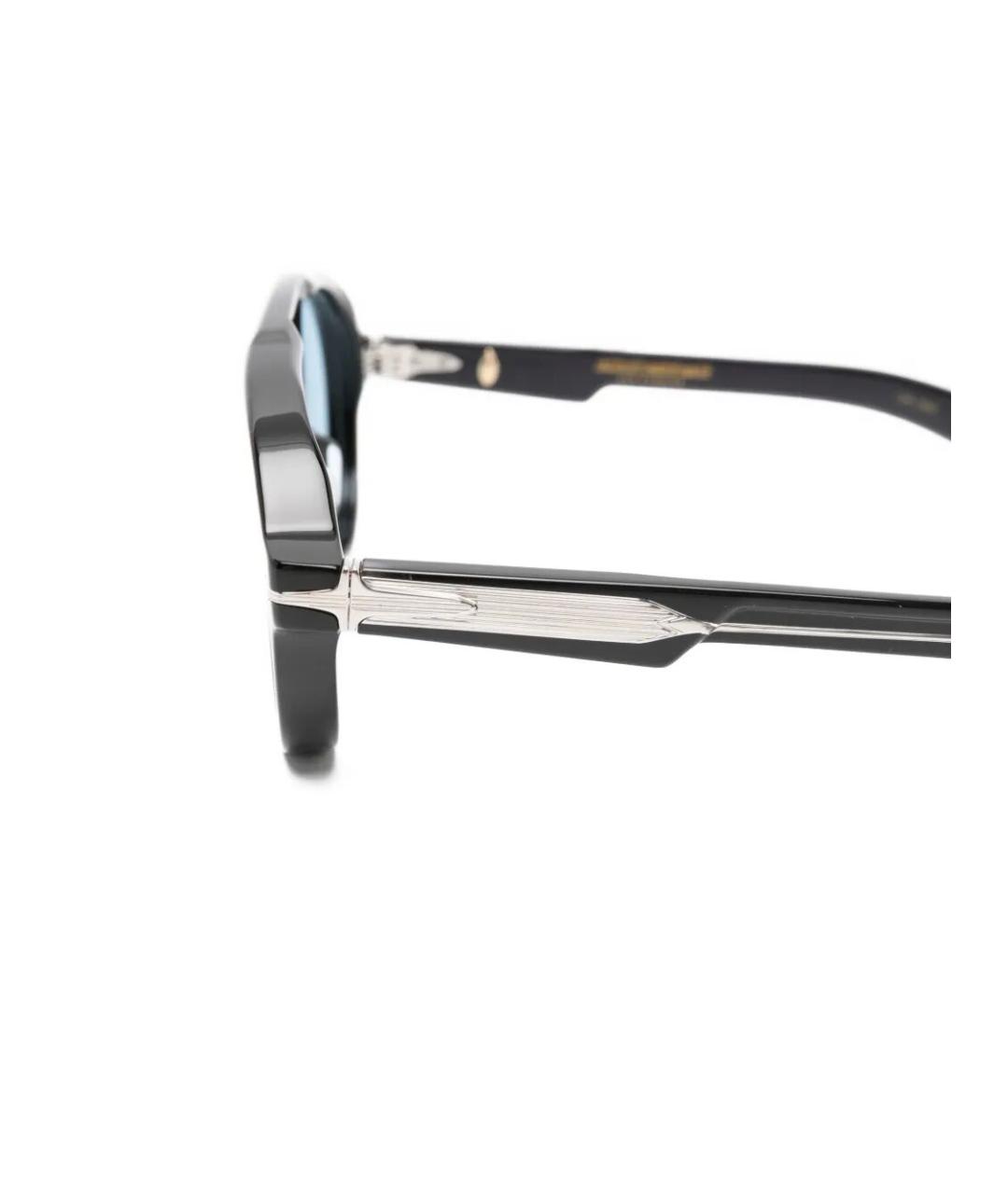 JACQUES MARIE MAGE Черные солнцезащитные очки, фото 3