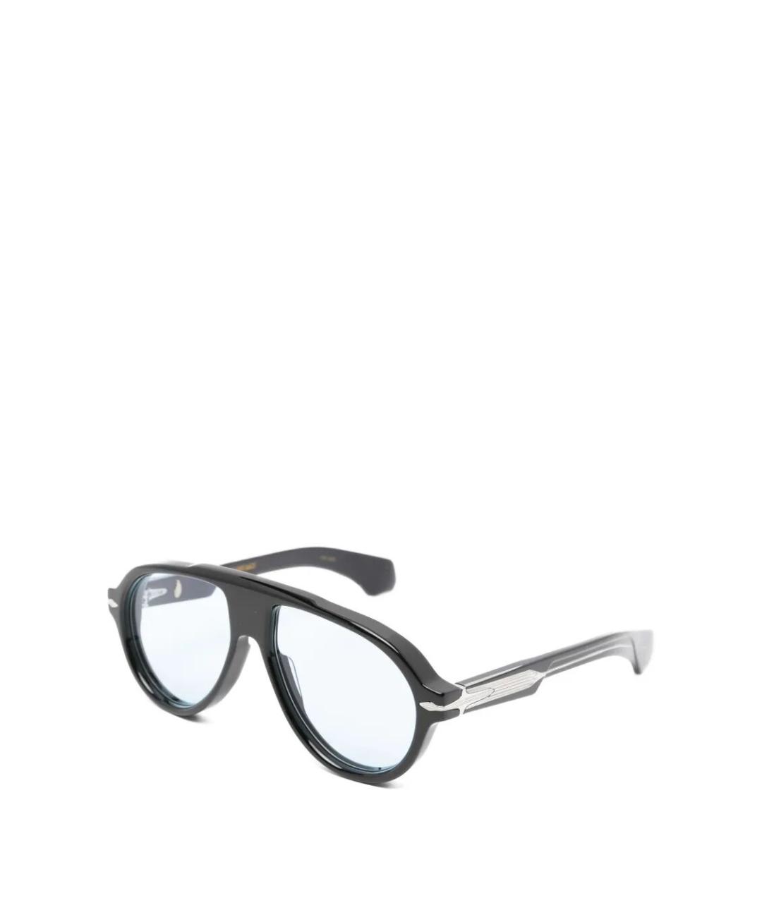 JACQUES MARIE MAGE Черные солнцезащитные очки, фото 1