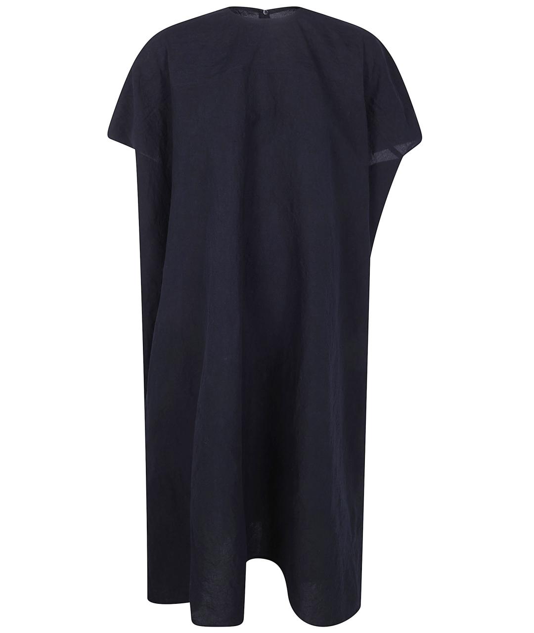 SOFIE D HOORE Черное хлопковое повседневное платье, фото 1