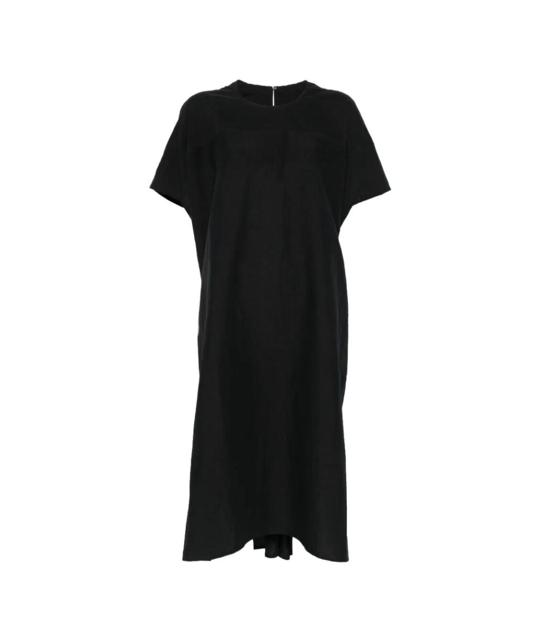 SOFIE D HOORE Черное хлопковое повседневное платье, фото 3