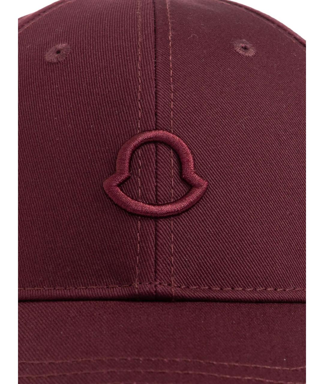 MONCLER Бордовая шерстяная куртка, фото 2