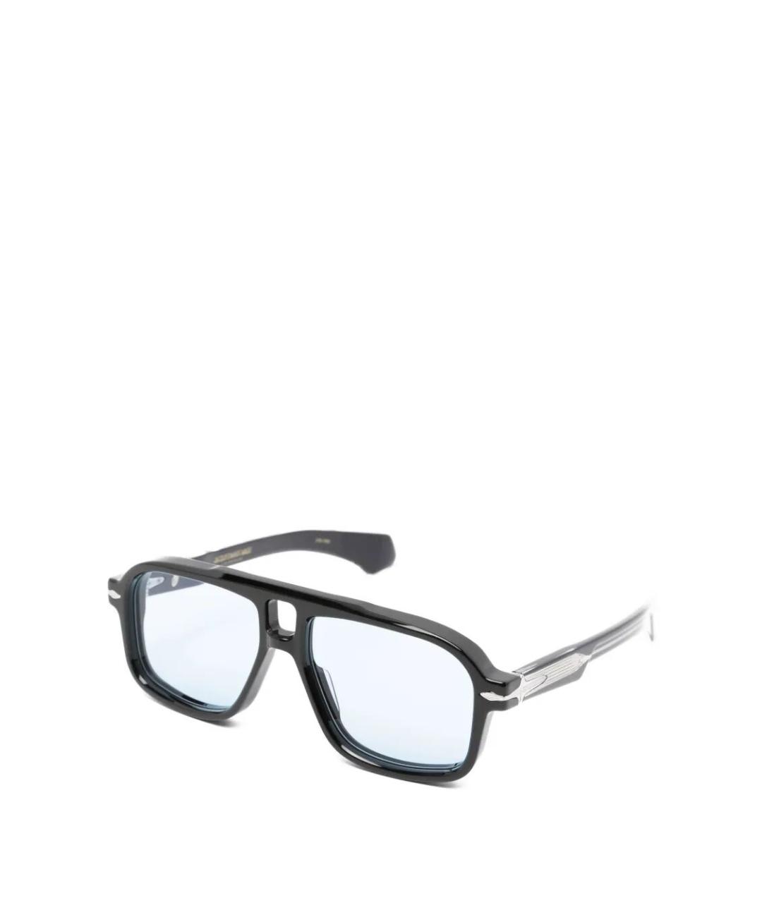 JACQUES MARIE MAGE Черные солнцезащитные очки, фото 1