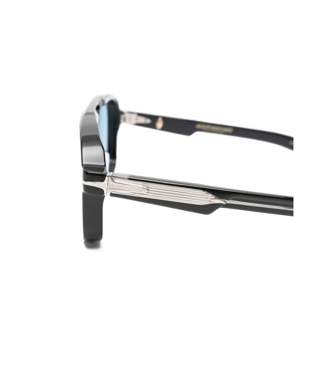 JACQUES MARIE MAGE Черные солнцезащитные очки, фото 3