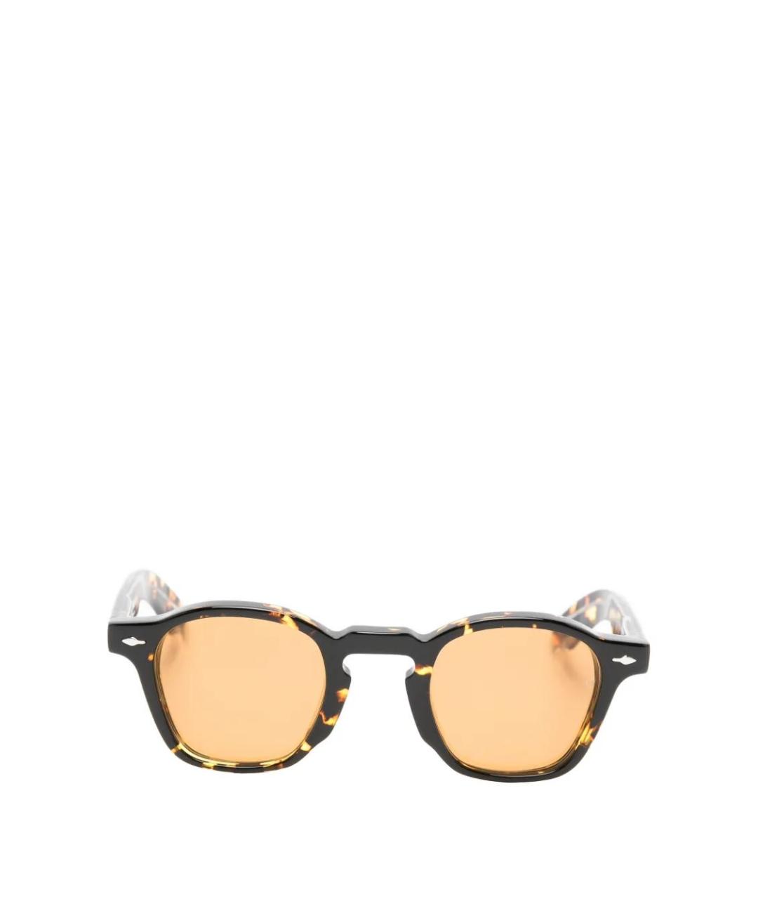 JACQUES MARIE MAGE Коричневые солнцезащитные очки, фото 2