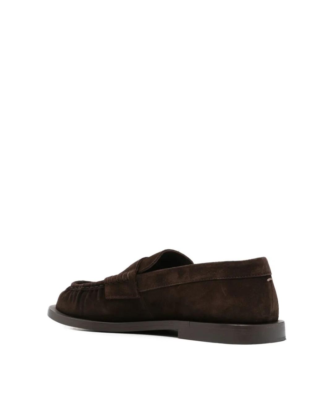 THE ANTIPODE Коричневые замшевые лоферы, фото 4