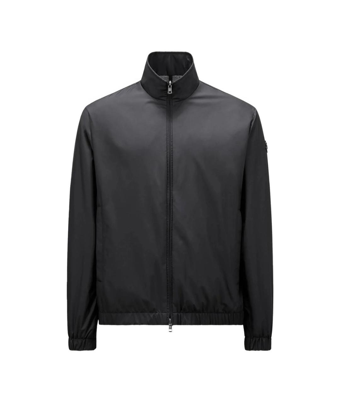 MONCLER Черная полиамидовая куртка, фото 1