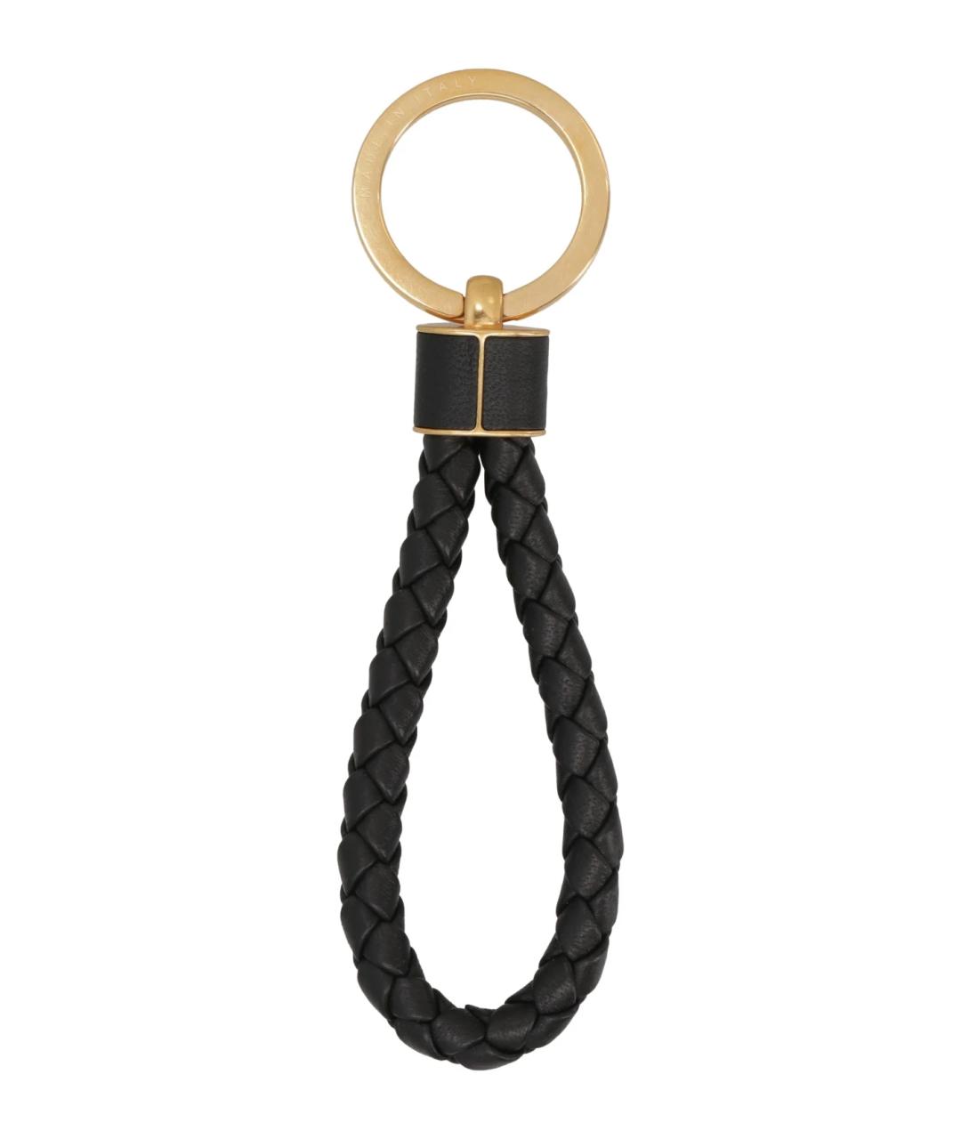 BOTTEGA VENETA Черный брелок, фото 2