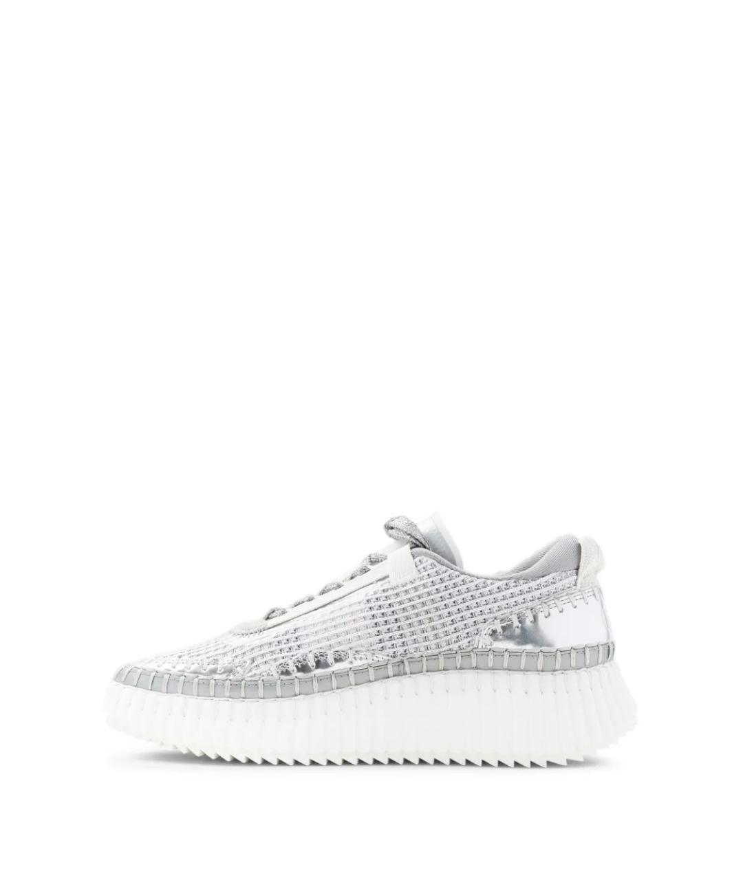 CHLOE Серые синтетические кроссовки, фото 3