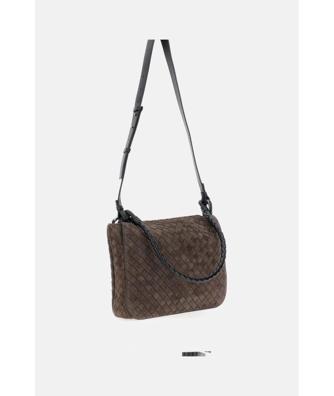 BOTTEGA VENETA Замшевая сумка на плечо, фото 2