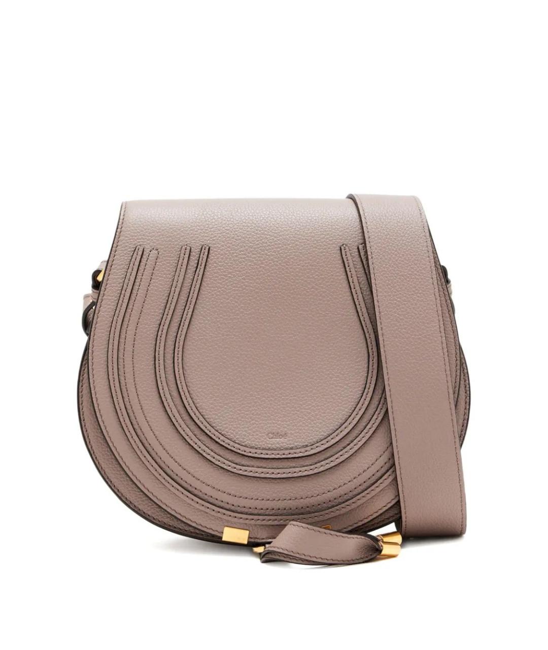 CHLOE Фиолетовая кожаная сумка через плечо, фото 1