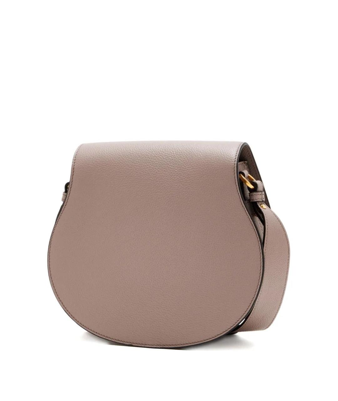 CHLOE Фиолетовая кожаная сумка через плечо, фото 2