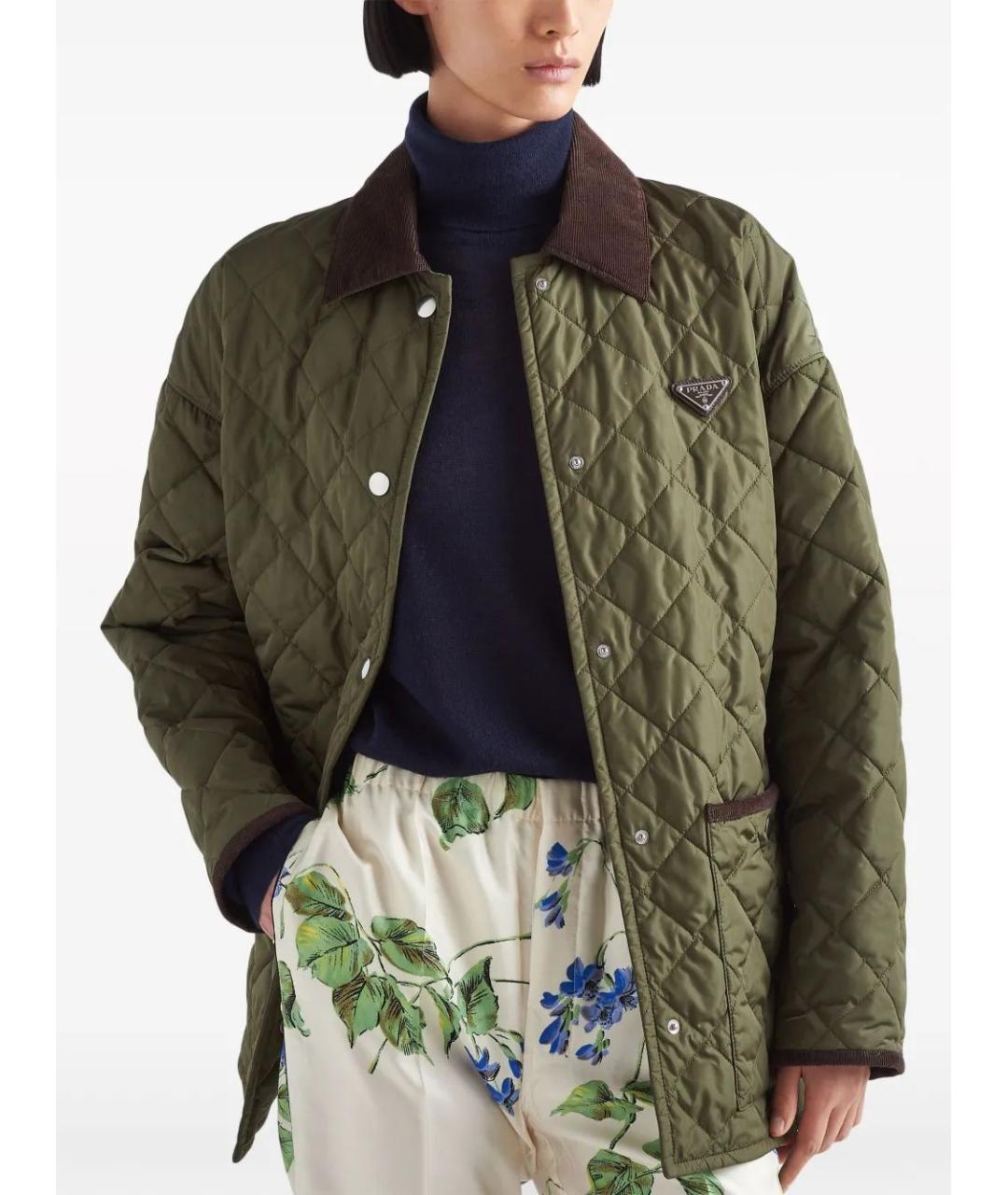 PRADA Темно-синяя кашемировая водолазка, фото 3